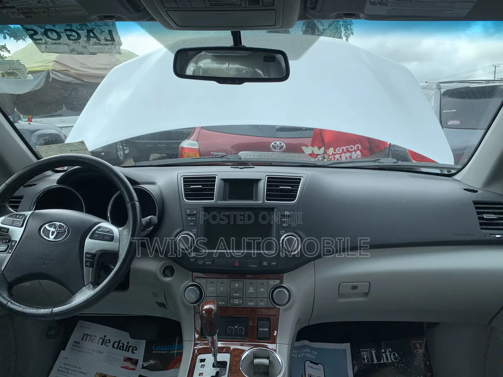Toyota Highlander Limited 3.5l 4WD 2013 Silver