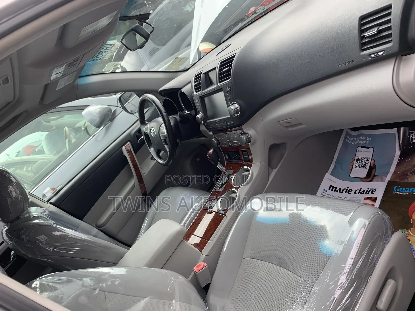Toyota Highlander Limited 3.5l 4WD 2013 Silver