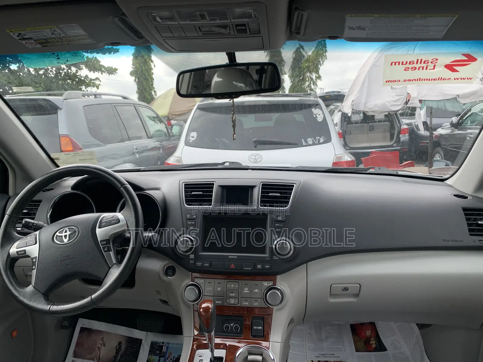 Toyota Highlander Limited 2012 Silver