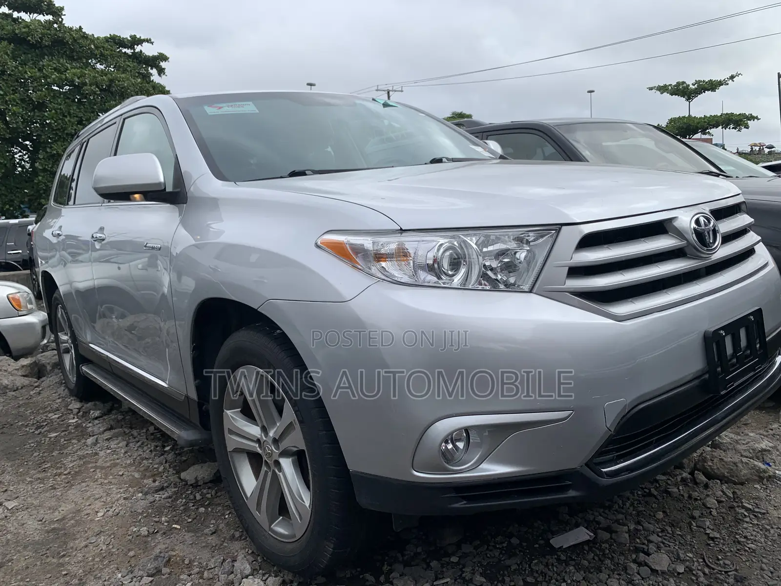 Toyota Highlander Limited 2012 Silver