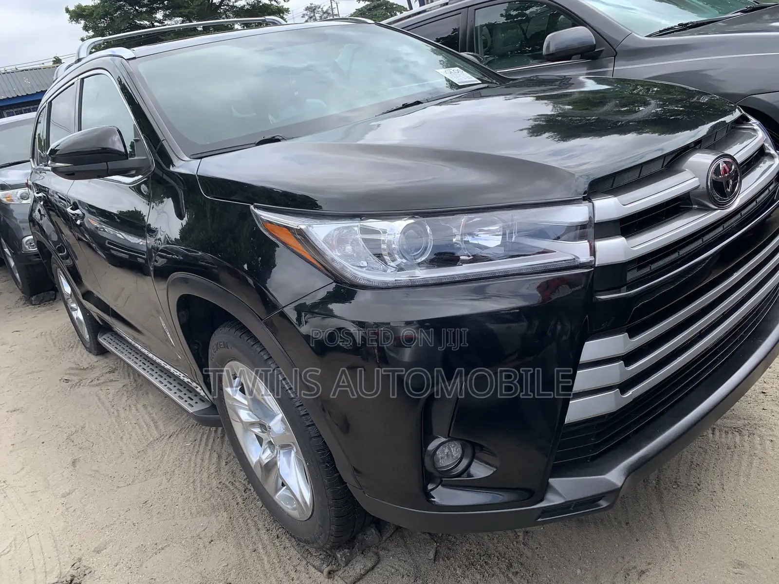 Toyota Highlander Limited V6 4x4 (3.5L 6cyl 6A) 2016 Black