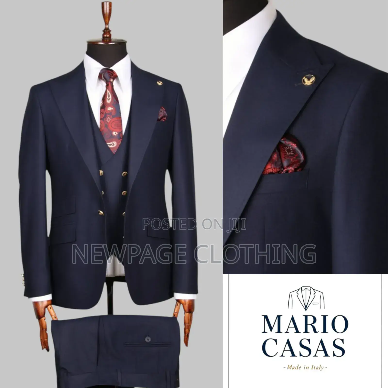 High-Quality 3pcs Suit – Perfect for Gentlemen