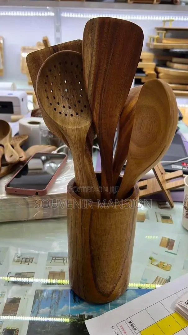Set of Wooden Cooking Spoon