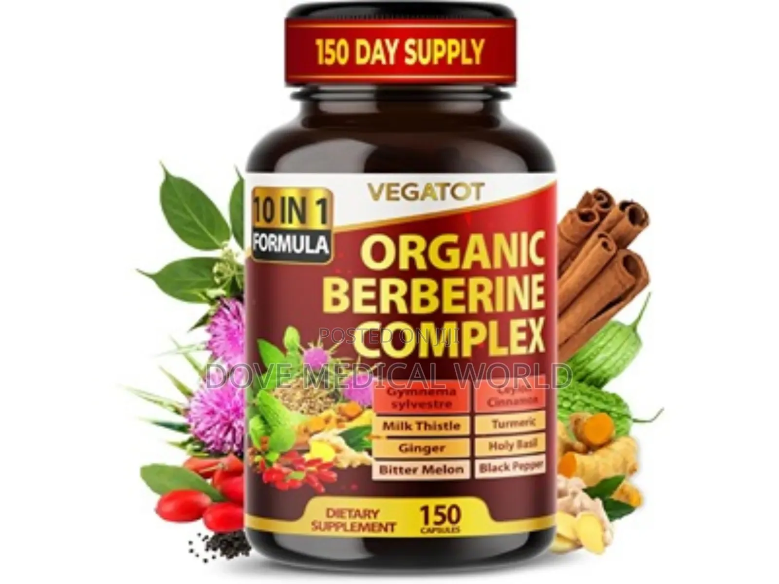 Organic Berberine Complex 1