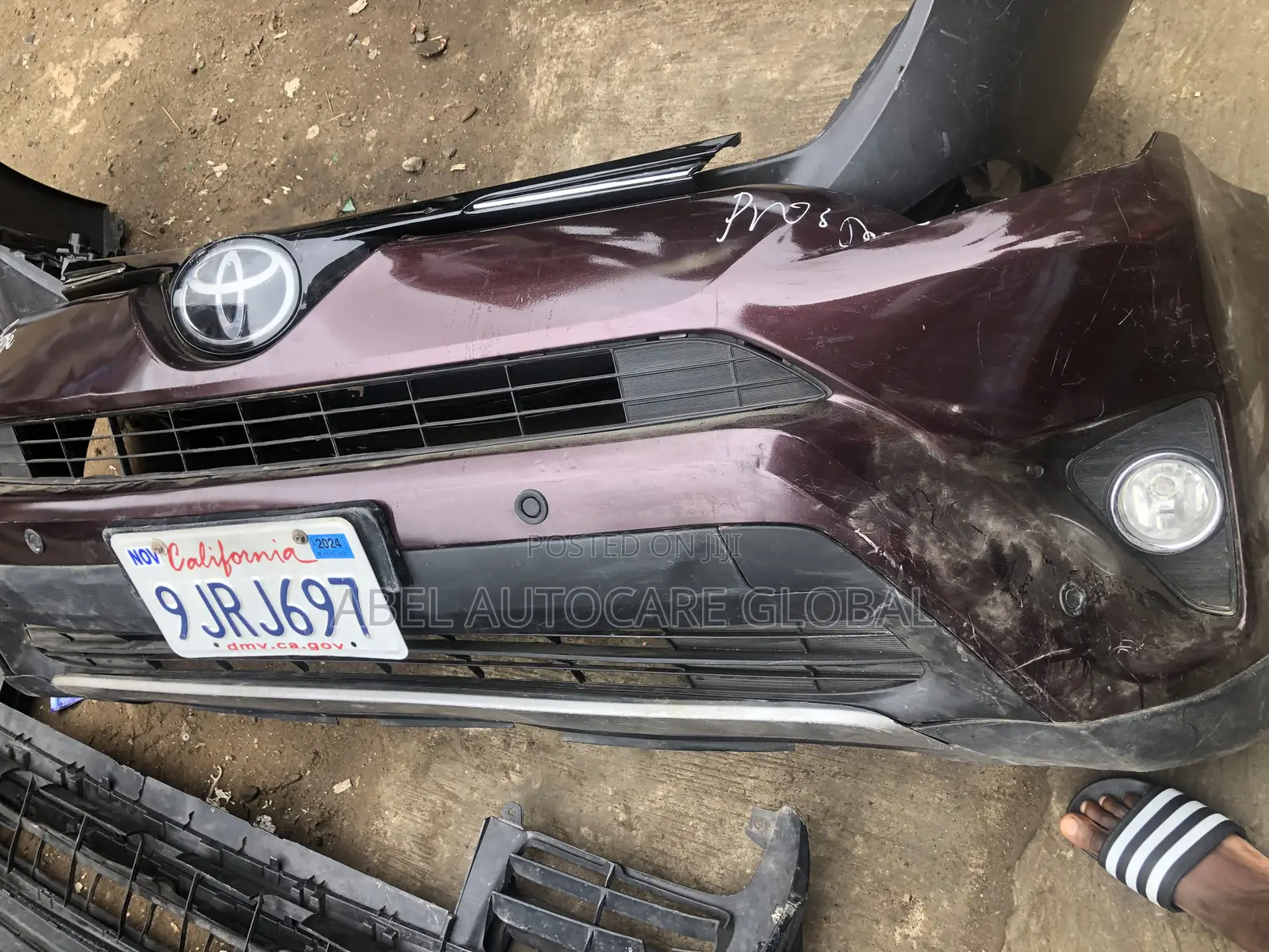 Complete Front Bumper for Toyota Rav 4 2017 Model