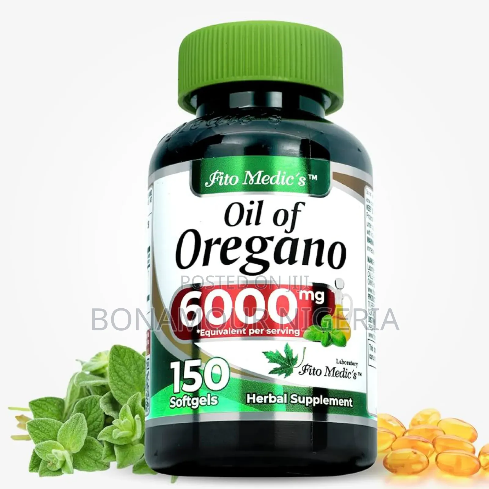 Fito Medic's Oil of Oregano 6000mg X150 Softgel