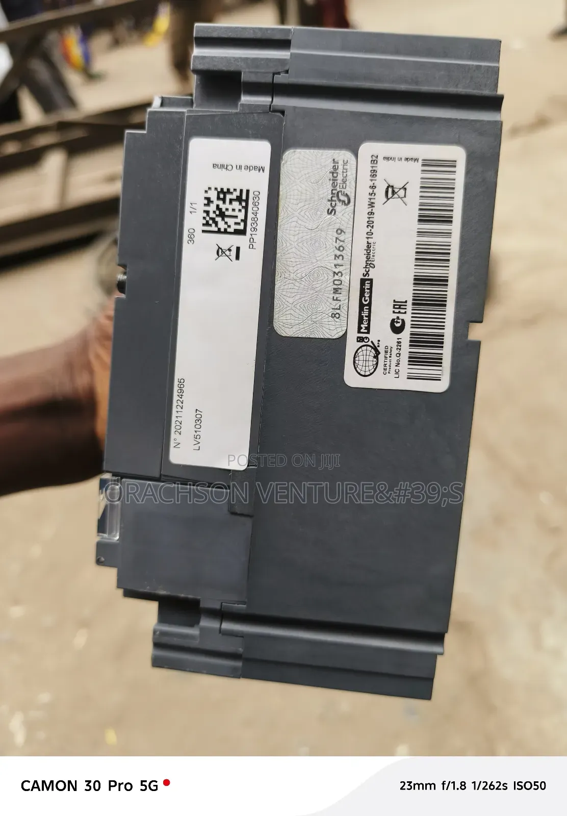 100amps 3pole Mccb Original