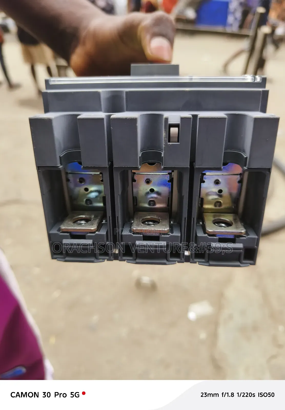 100amps 3pole Mccb Original