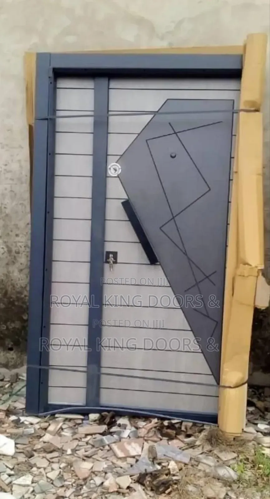 Gray Turkey Luxury Entrance Security Door