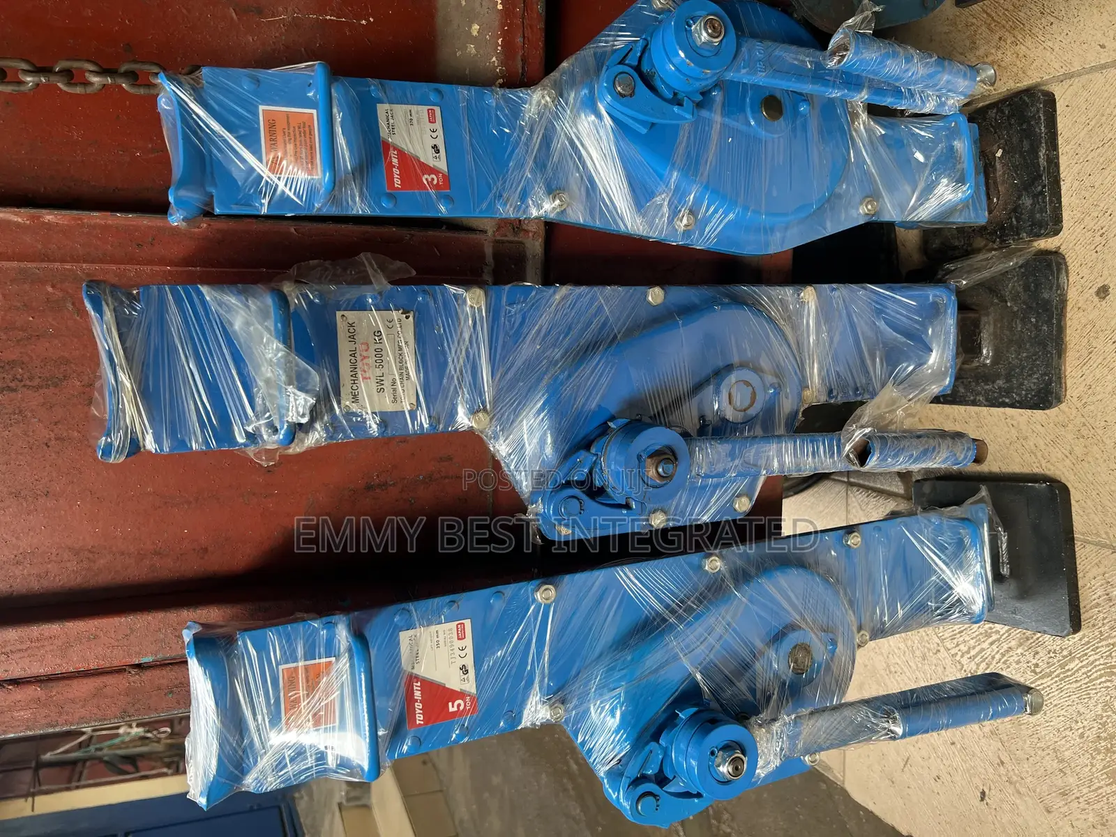 Vestil MMJ-10 Mechanical Machinery Jack