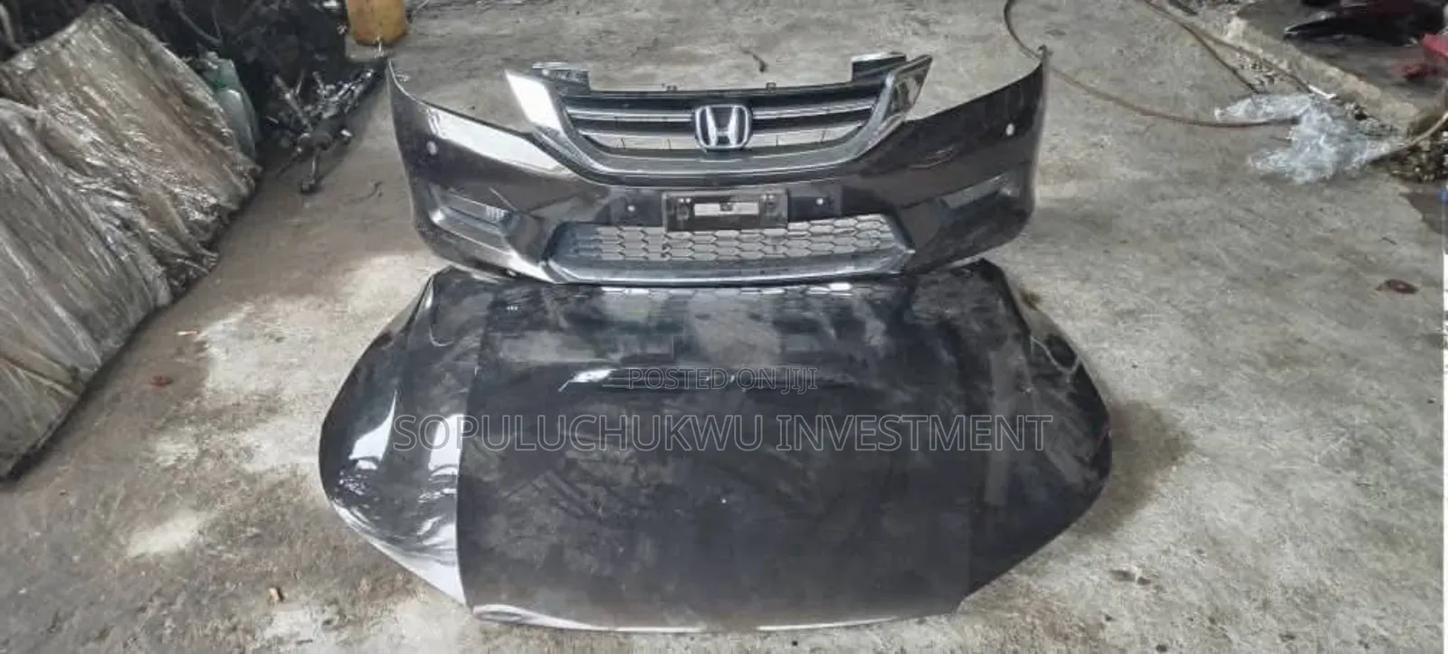 Complete Front Bumper and Bonnet Honda Accord 2013