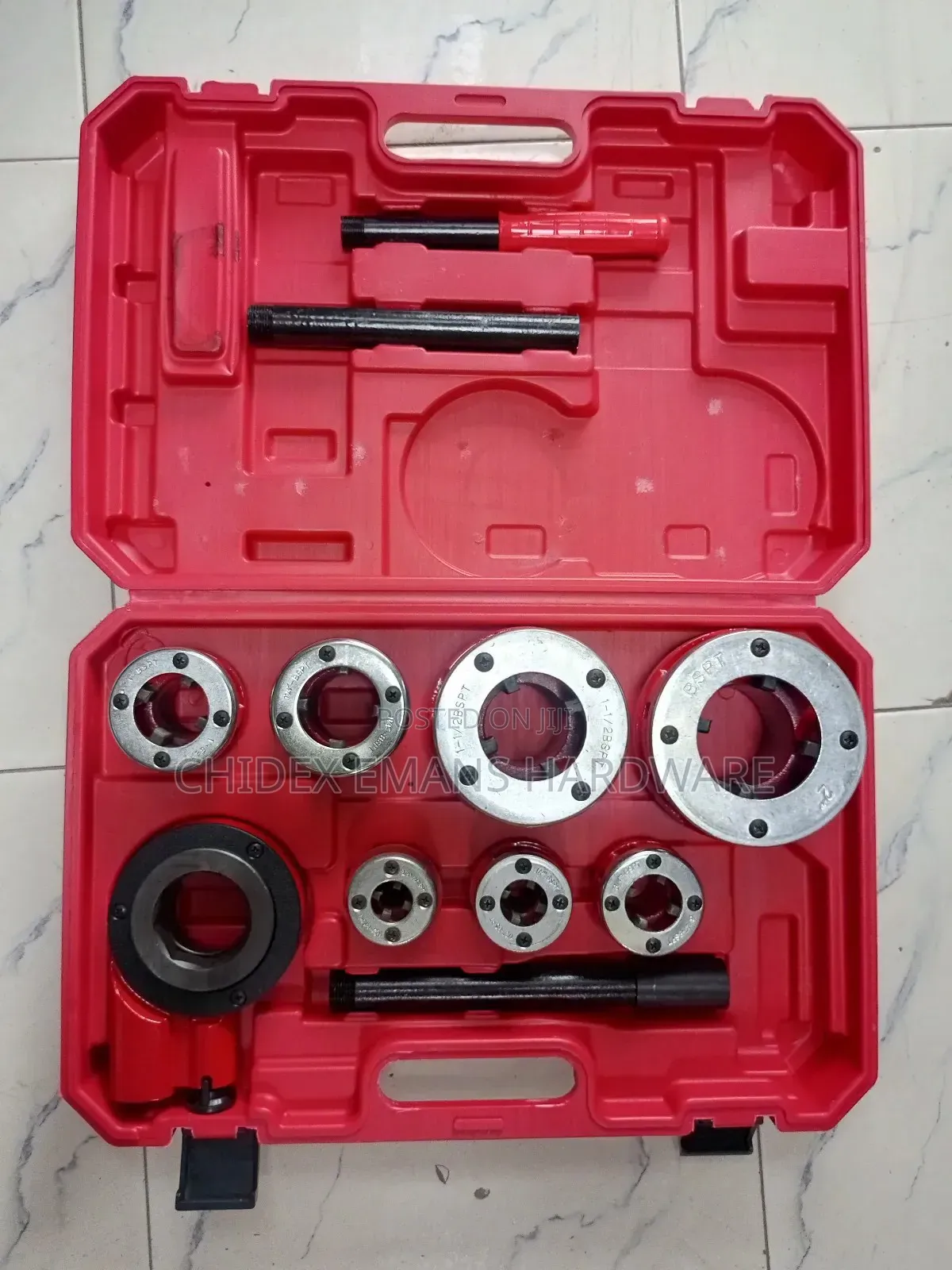 Manual Ratcheting Pipe Threader Kit