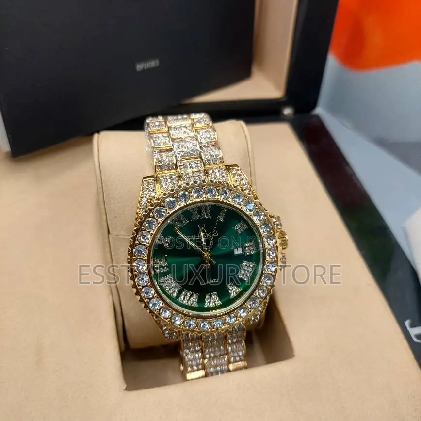 Automatic Quality Luxury Ice Chain Wristwatches