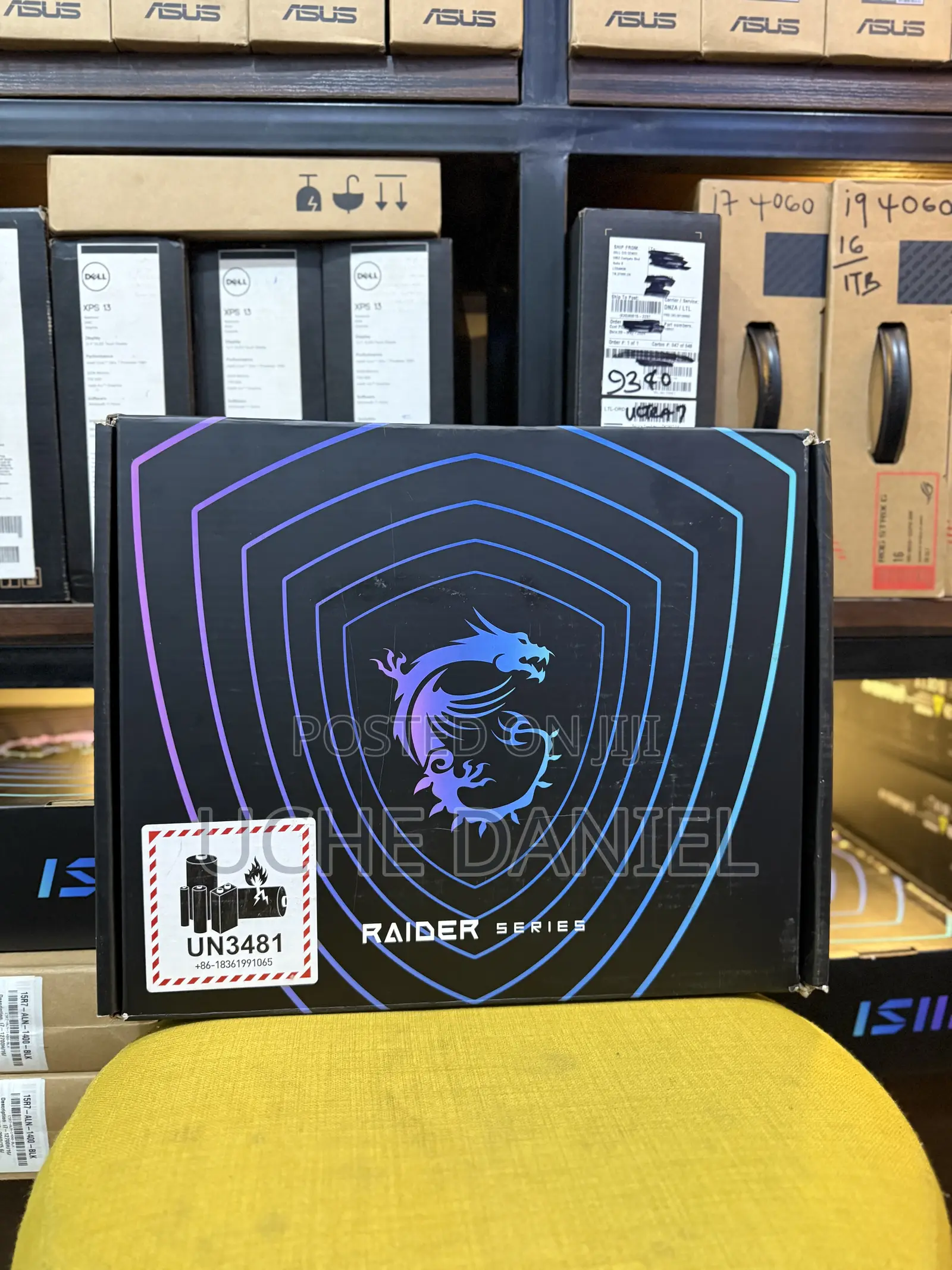 New Laptop MSI Raider GE78HX 32GB Intel Core I9 SSD 2T