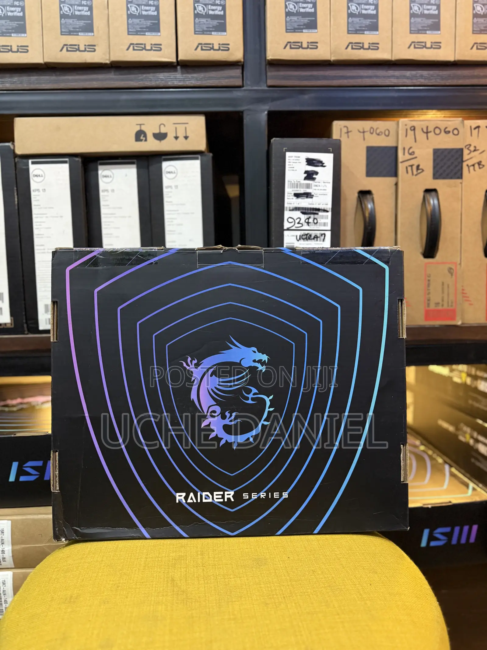 New Laptop MSI Raider GE78HX 32GB Intel Core I9 SSD 2T