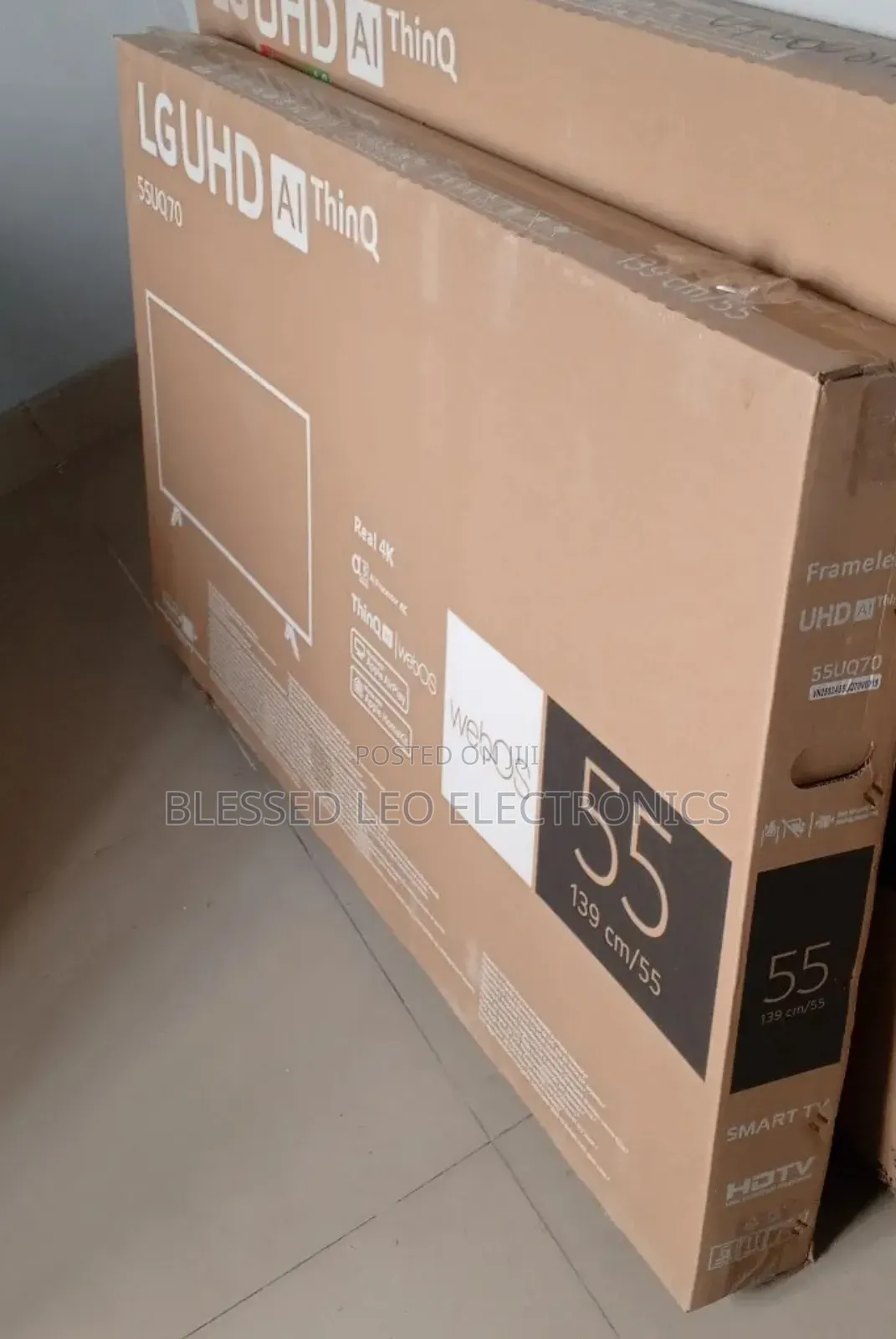 55 Inches Smart Uhd Android Tv