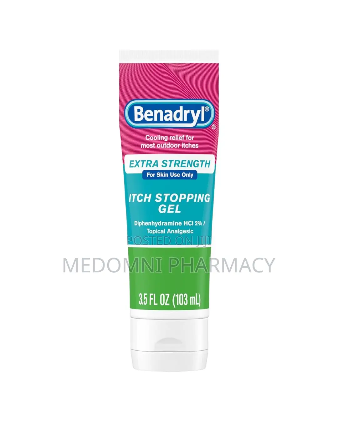Benadryl Extra Strength Anti Itch Relief Gel 3.5 Fl Oz