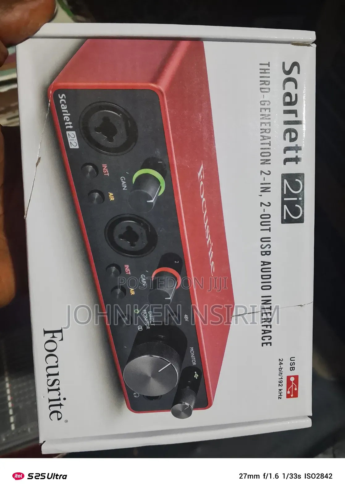 Professional Studio Scarlett 2!2 Soundcard