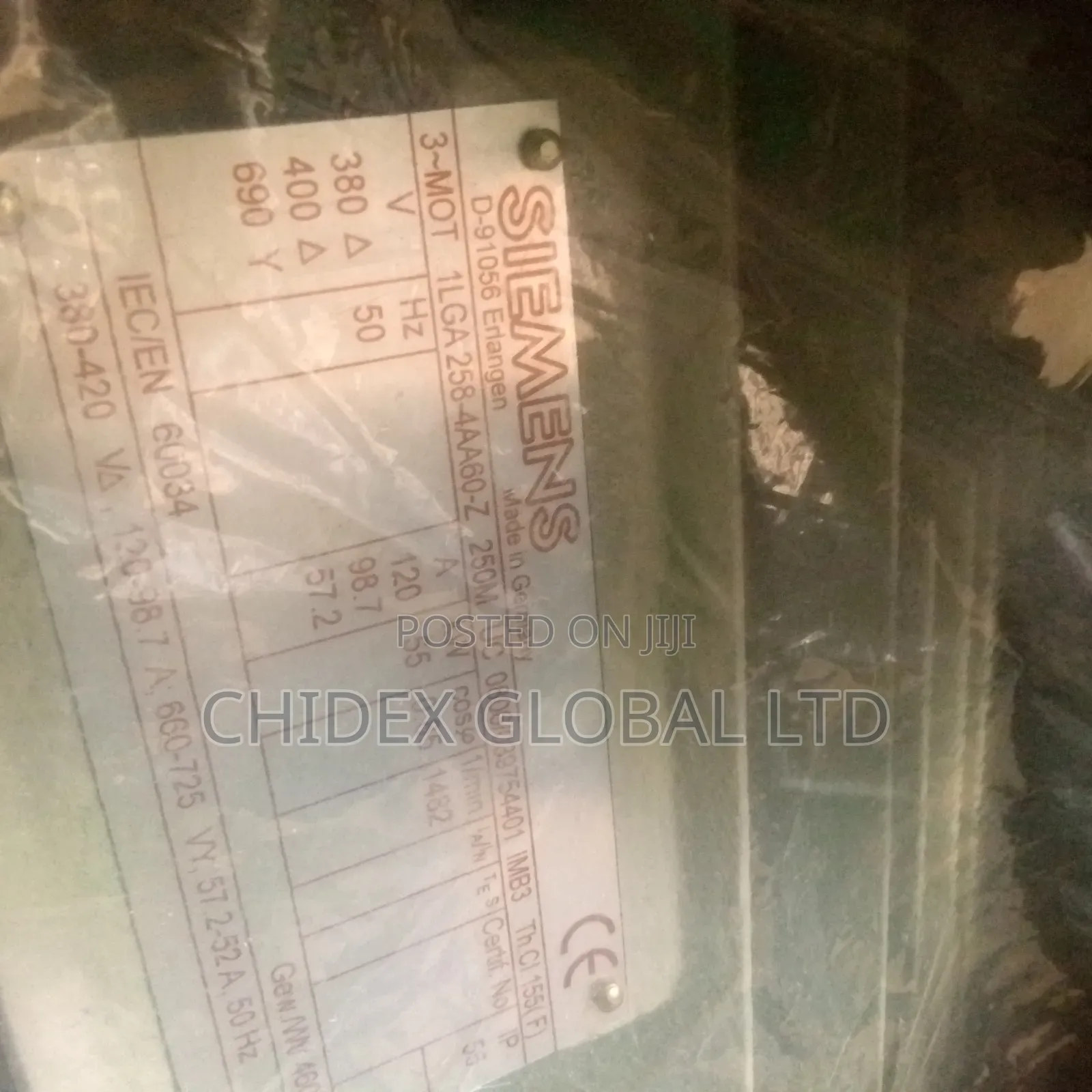 Original Brand New Siemens Electric Motor 55kw 75hp