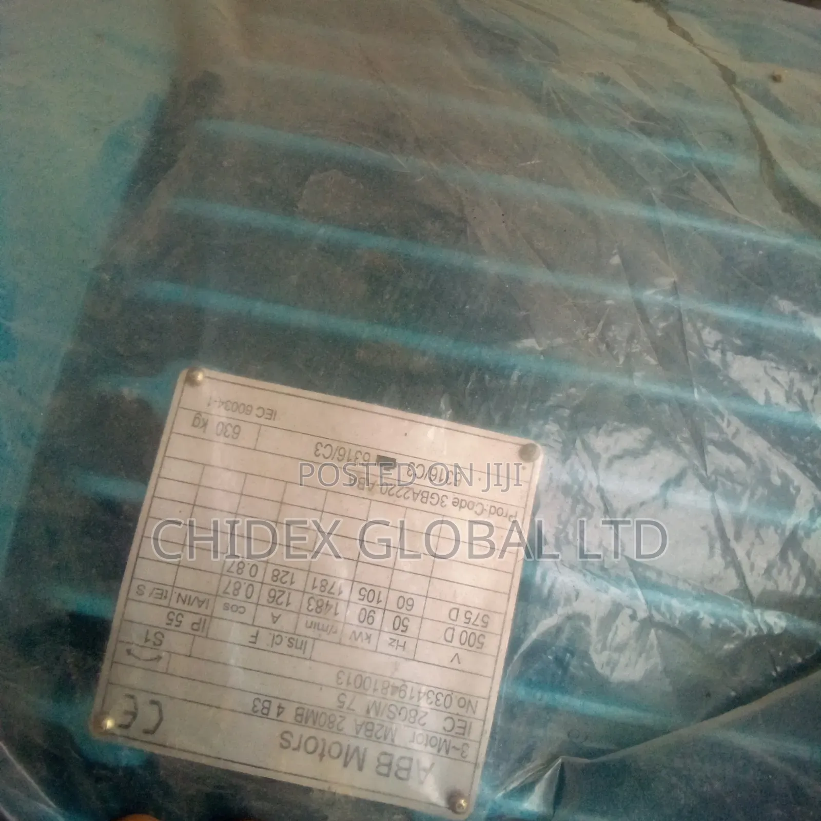 Original Brand New Abb Electric Motor 90kw -120hp