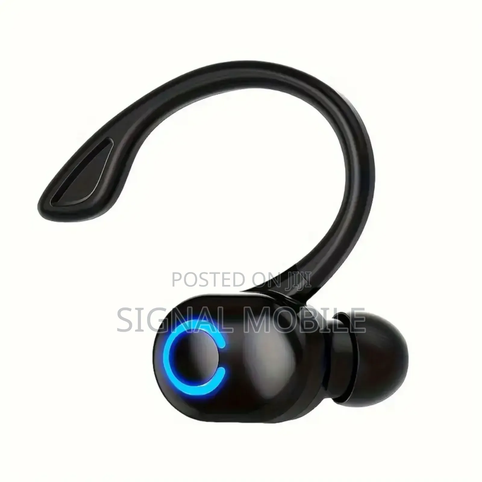 Comfort-Fit Wireless Earhook Headset With Hd Mic