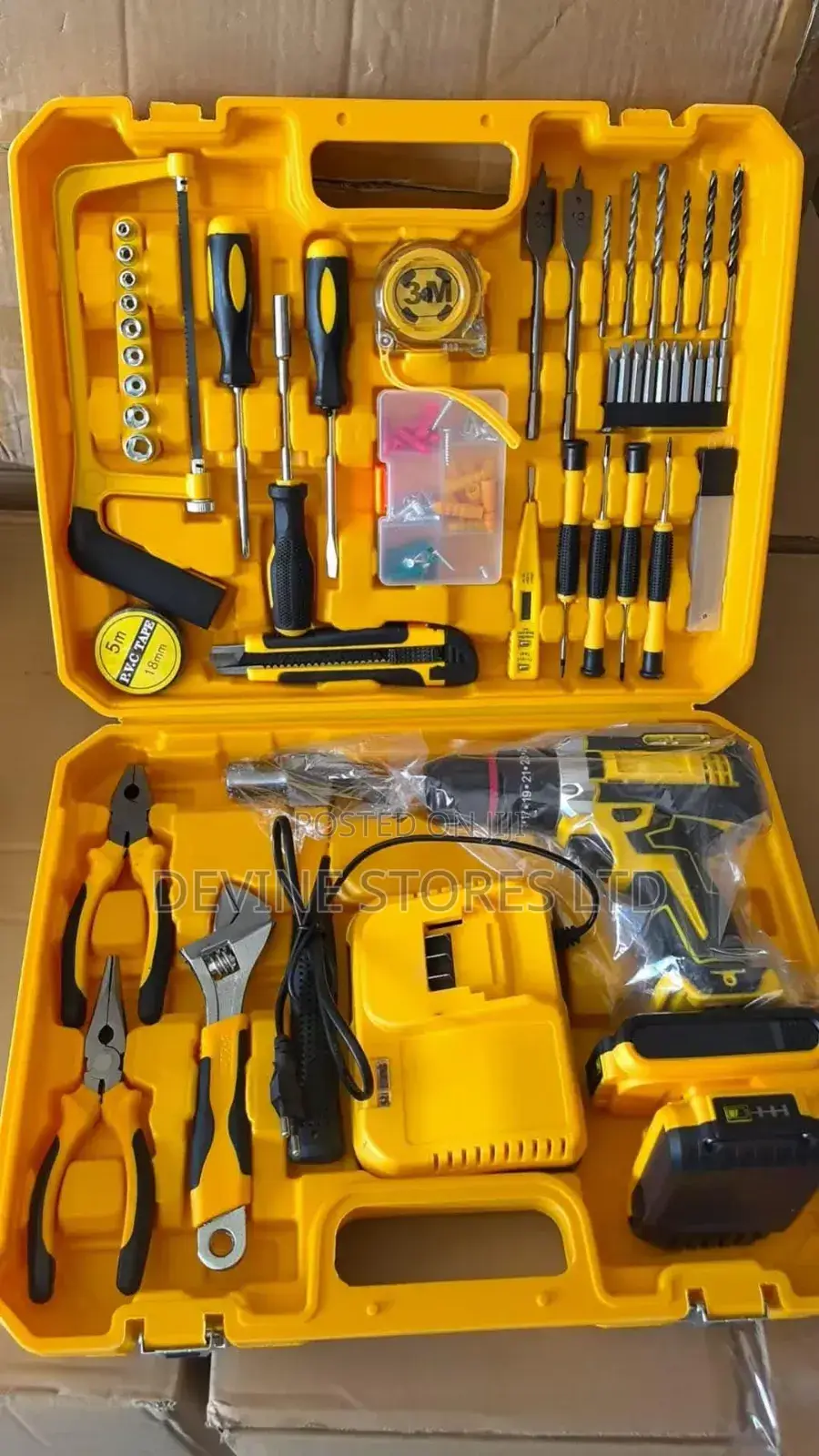 Complete Dewalt Tools Box