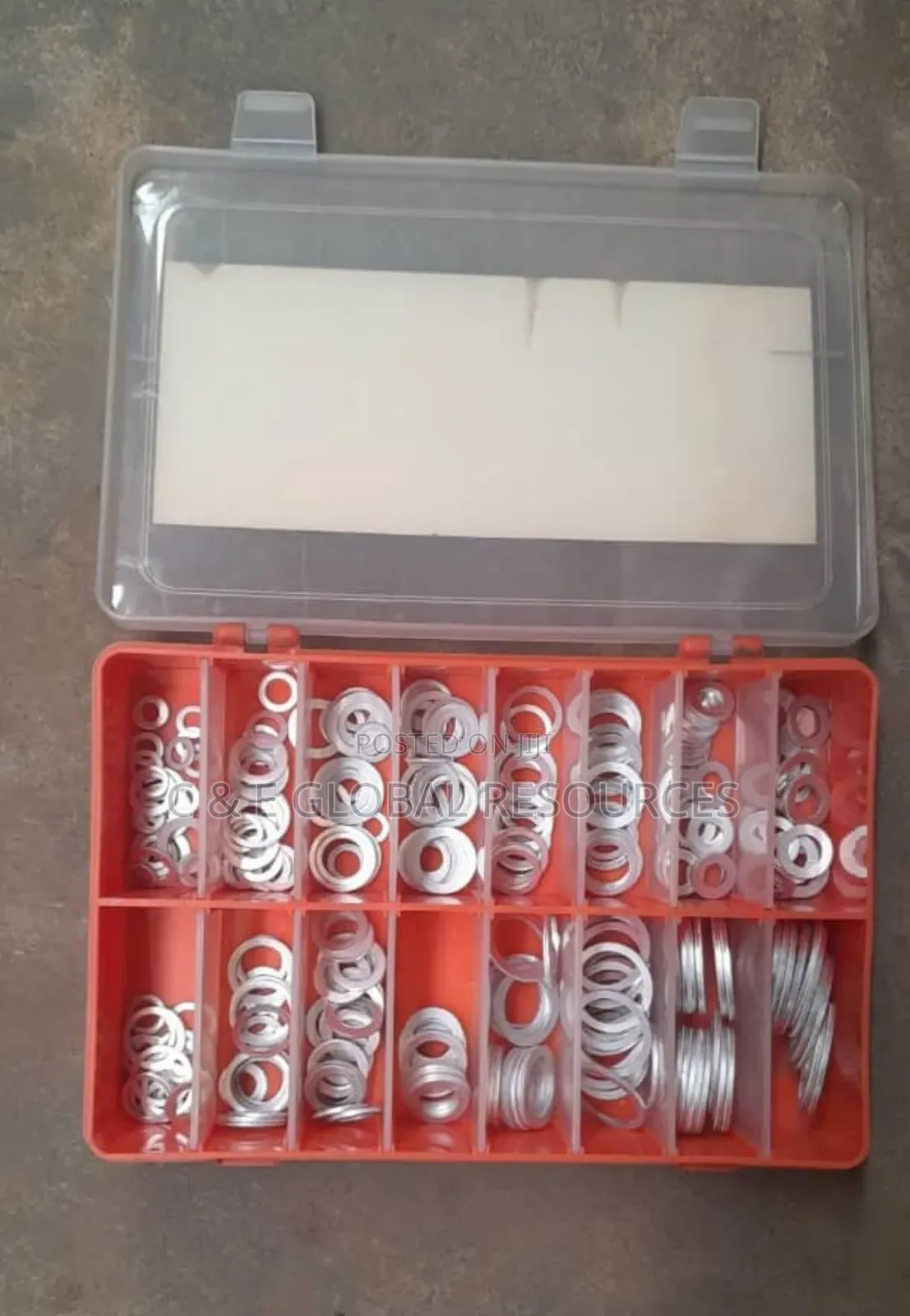 Aluminium Washer Kit/Set (295pcs)