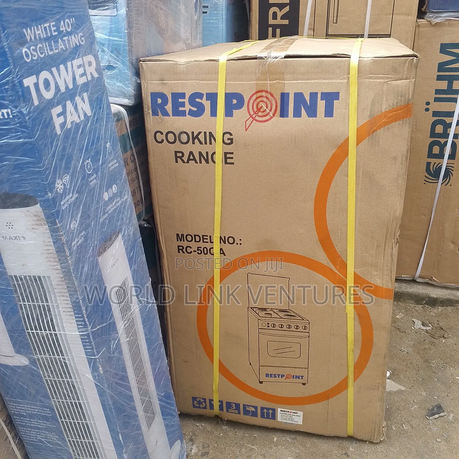 Restpoint Gas Cooker 2 Gas 2 Electric Burners