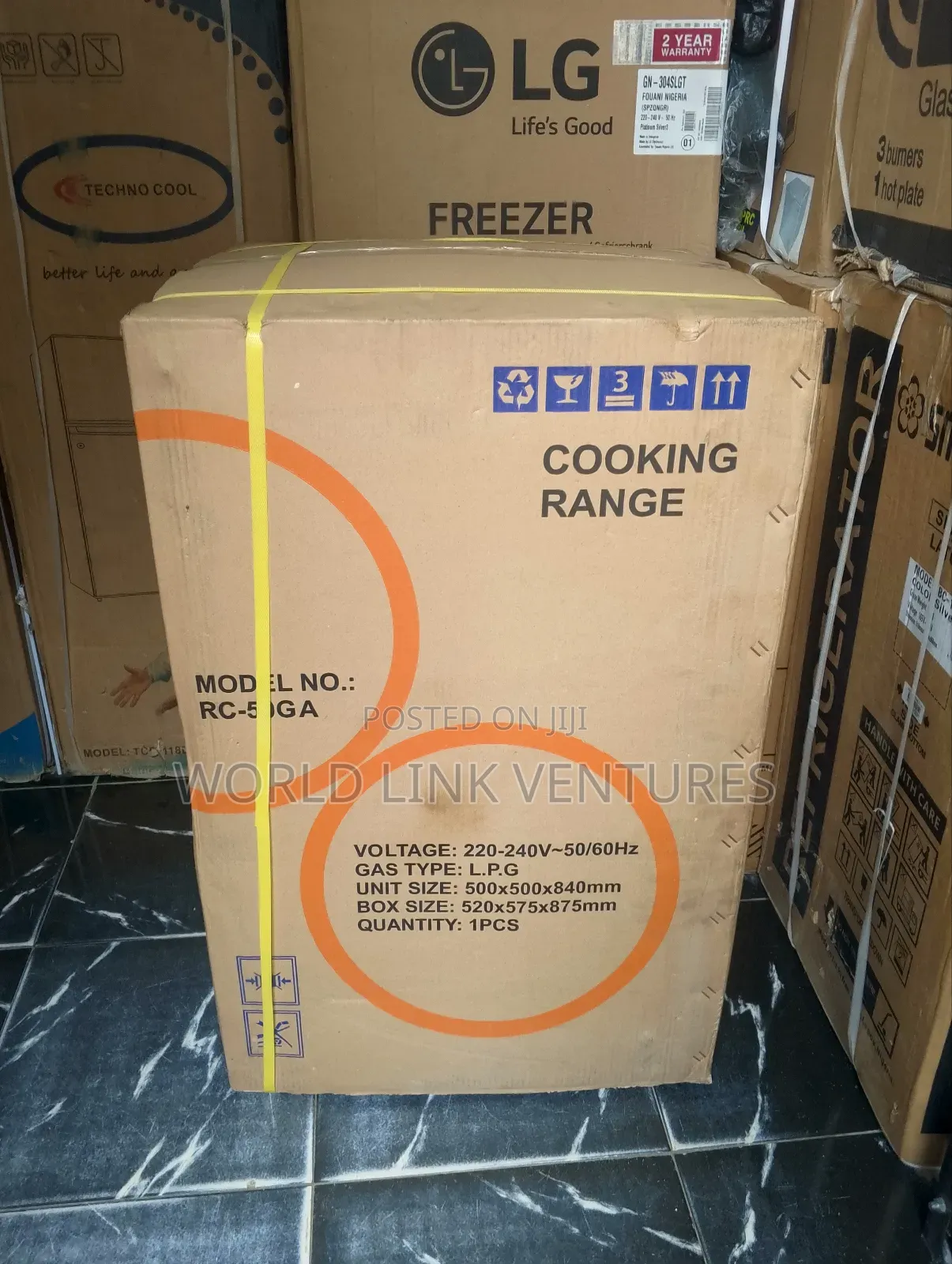 Restpoint Gas Cooker 2 Gas 2 Electric Burners