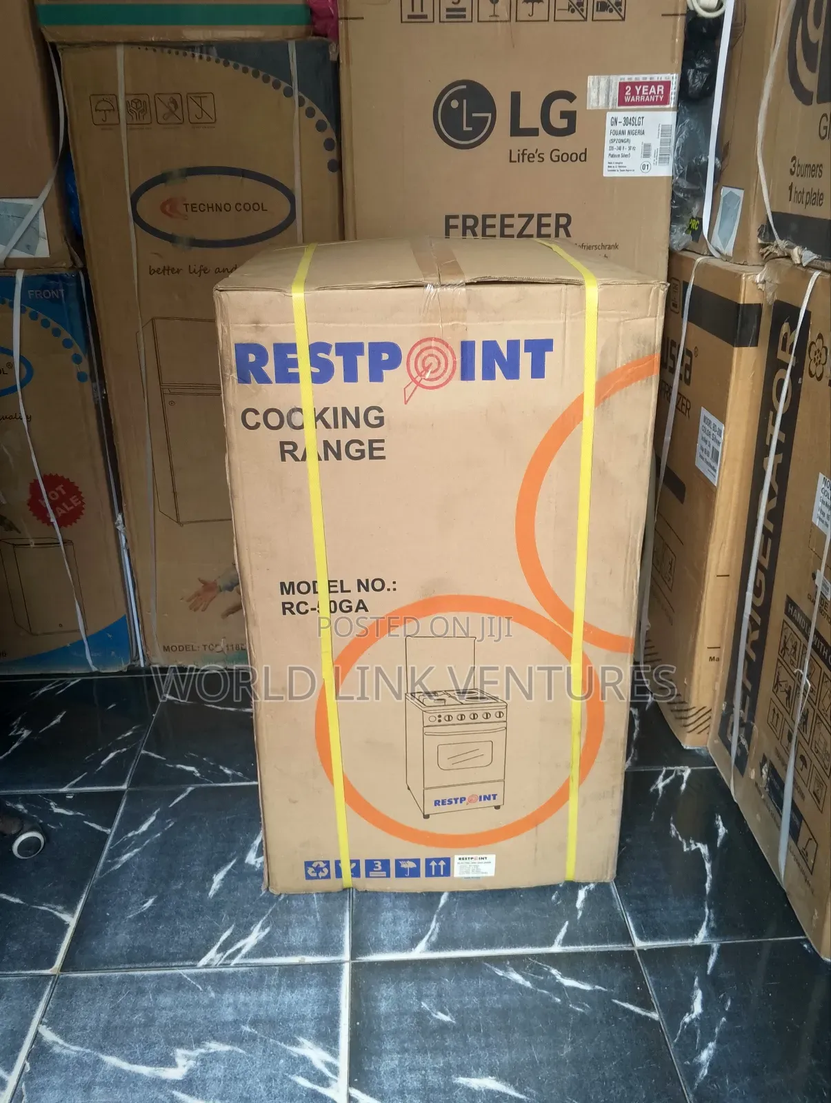 Restpoint Gas Cooker 2 Gas 2 Electric Burners
