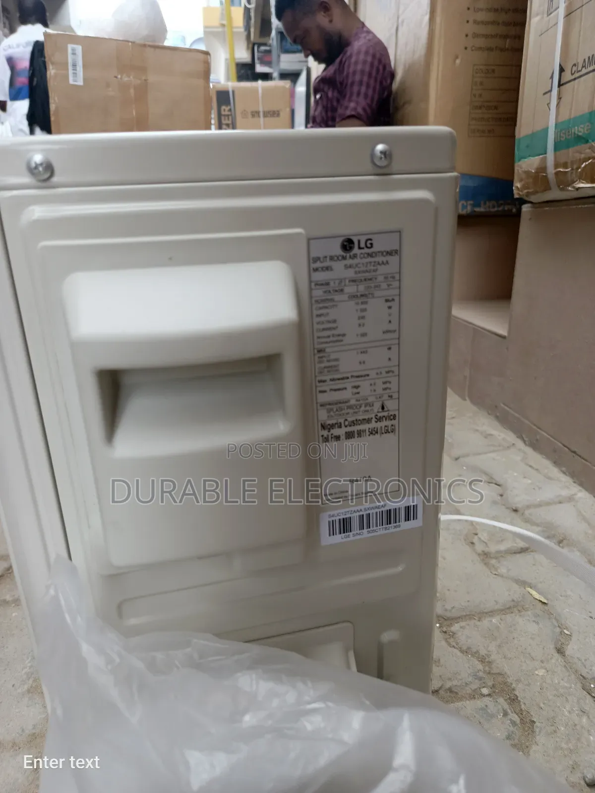Original Fuani LG 1hp Air Conditioner