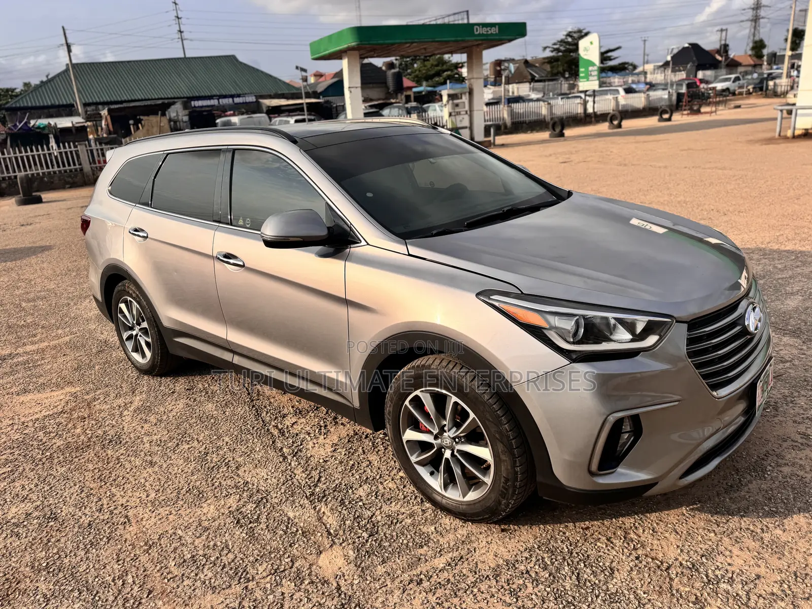 Hyundai Santa Fe Limited Ultimate AWD 2017 Beige
