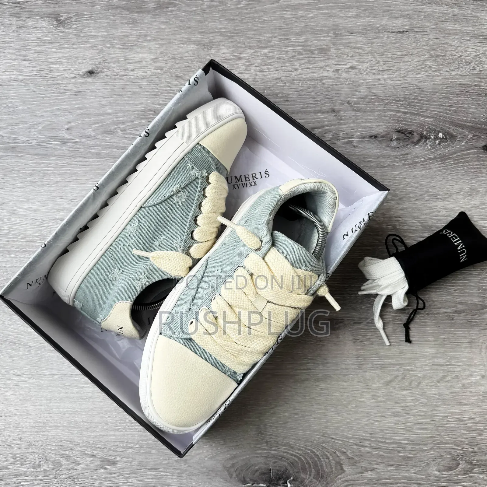 Numeris Atelier “Acrylic Carbon” Sneakers