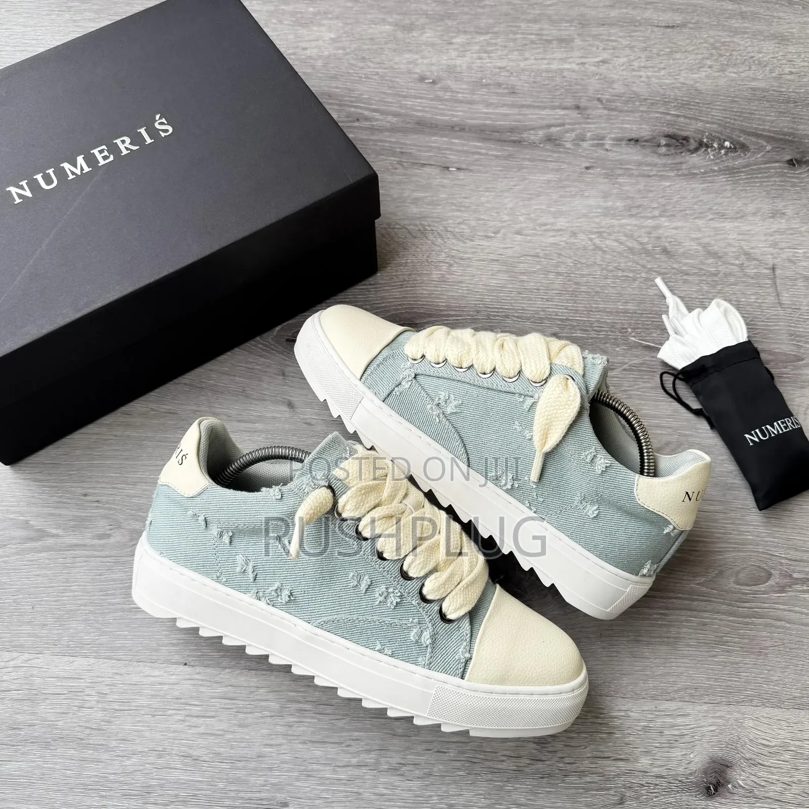 Numeris Atelier “Acrylic Carbon” Sneakers