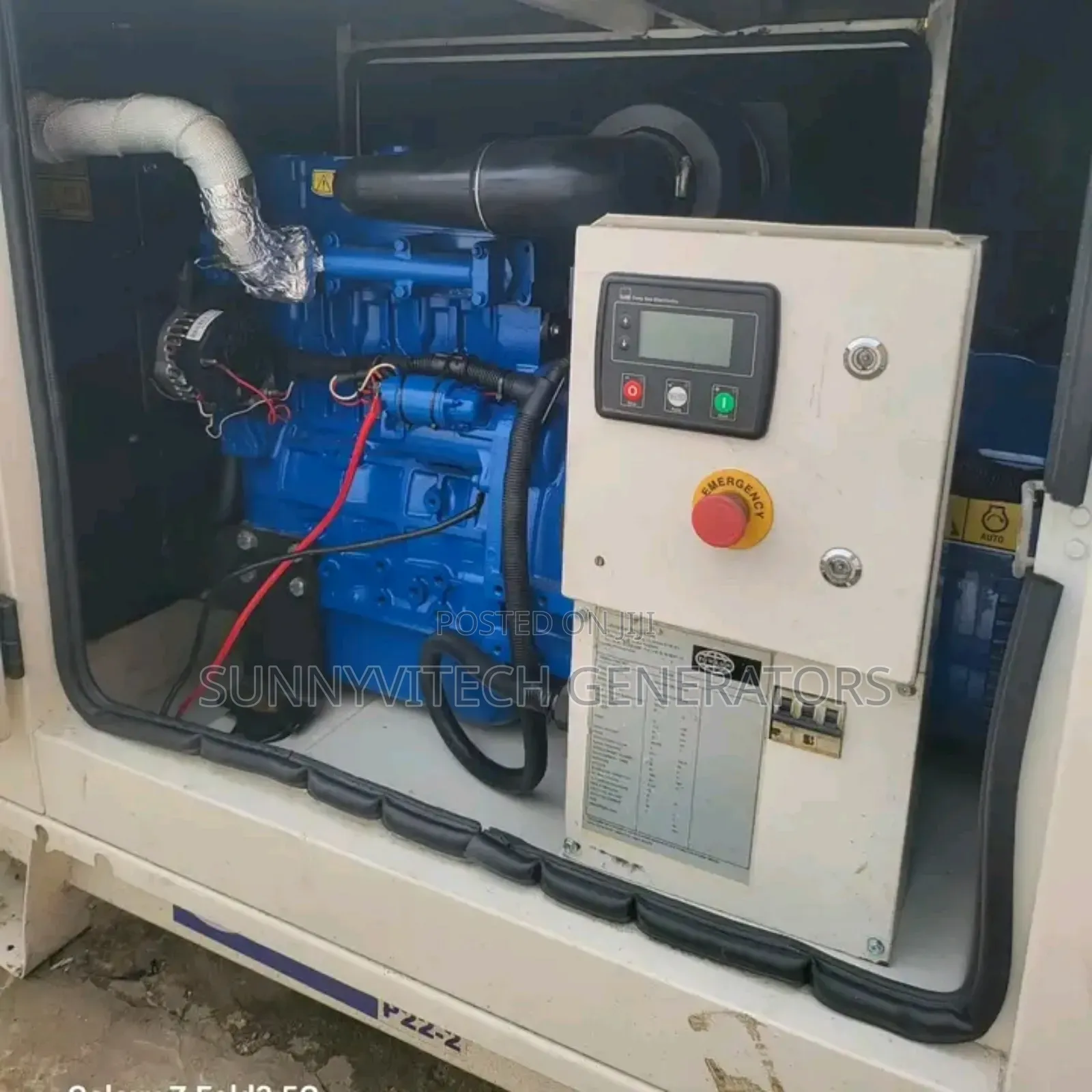 20kva Perkins Generator Fg Wilson Super Silence Almost New