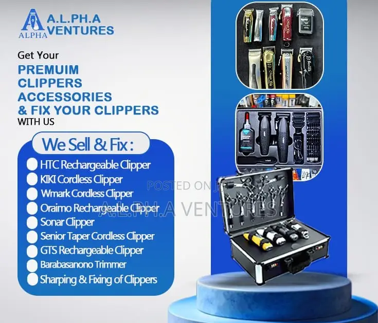 We Fix and Sharp All Kinds of Clippers