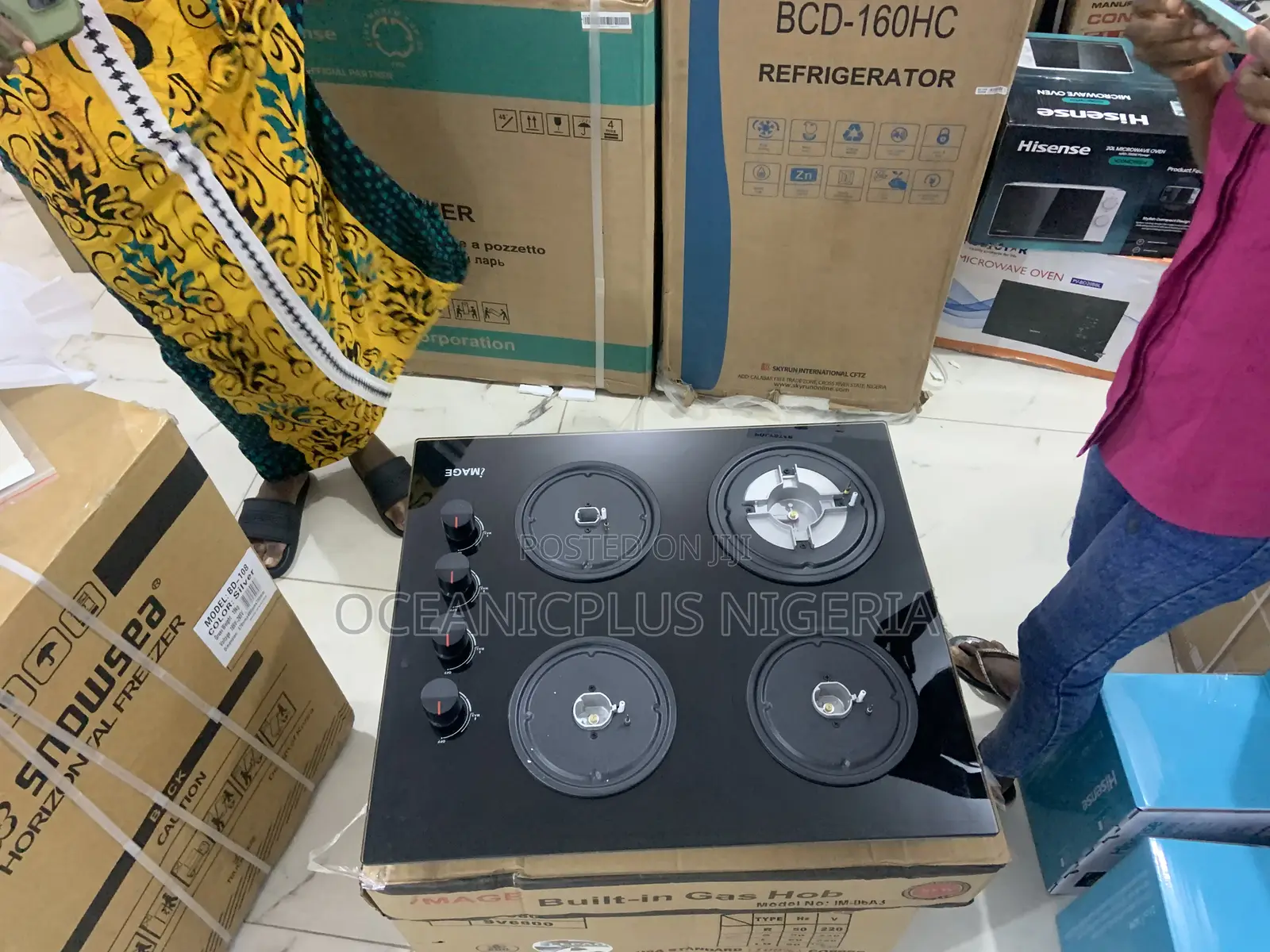 Image Heat Haven Inbuilt 4 Gas Burner Hob.