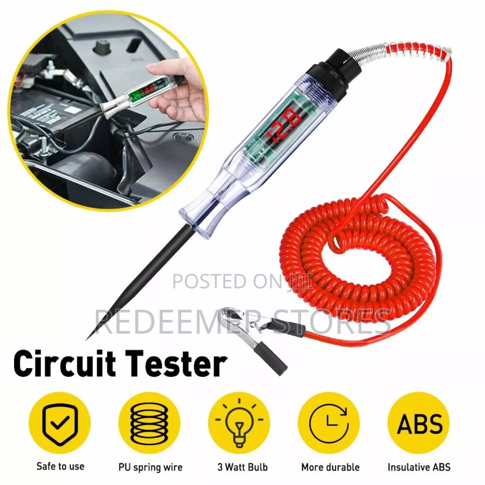 Digital Automobile Circuit Tester