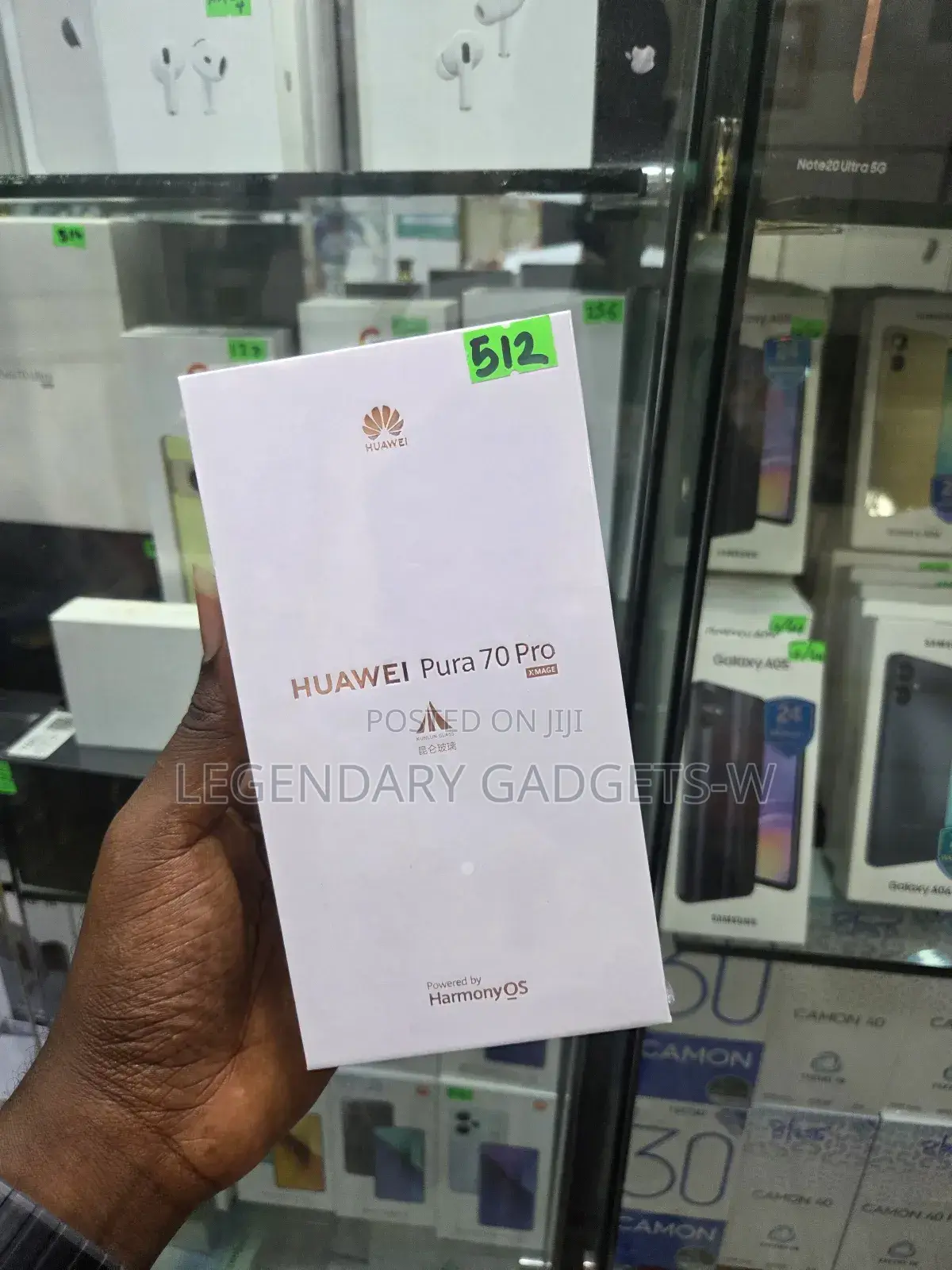 New Huawei Pura 70 Pro 512 GB Black