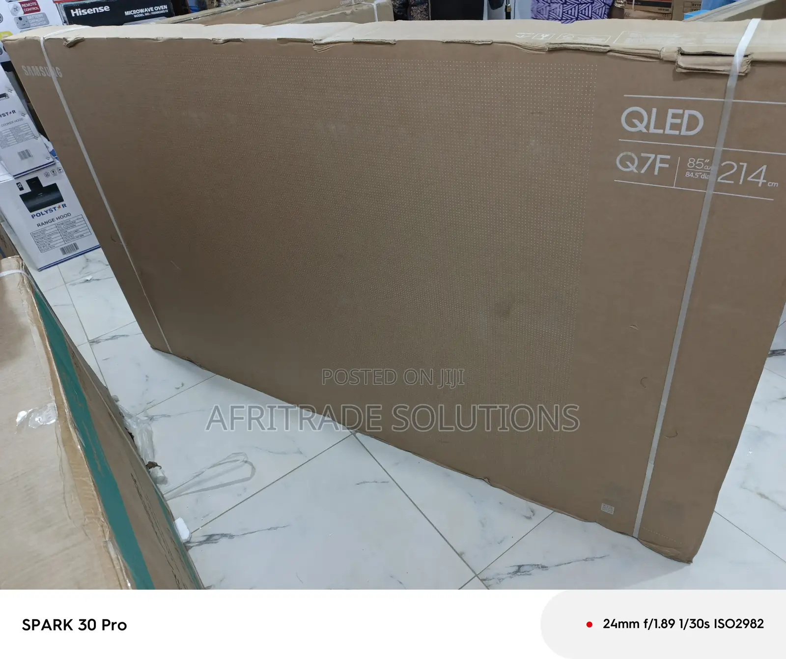 Q7f Samsung Qled Tv 85" | Smart | Crystal Clear Display
