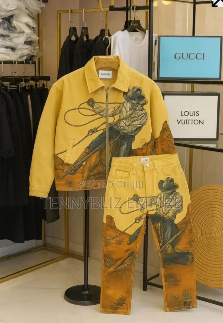Latest Louis Vuitton-Wild West Art Print Up and Down