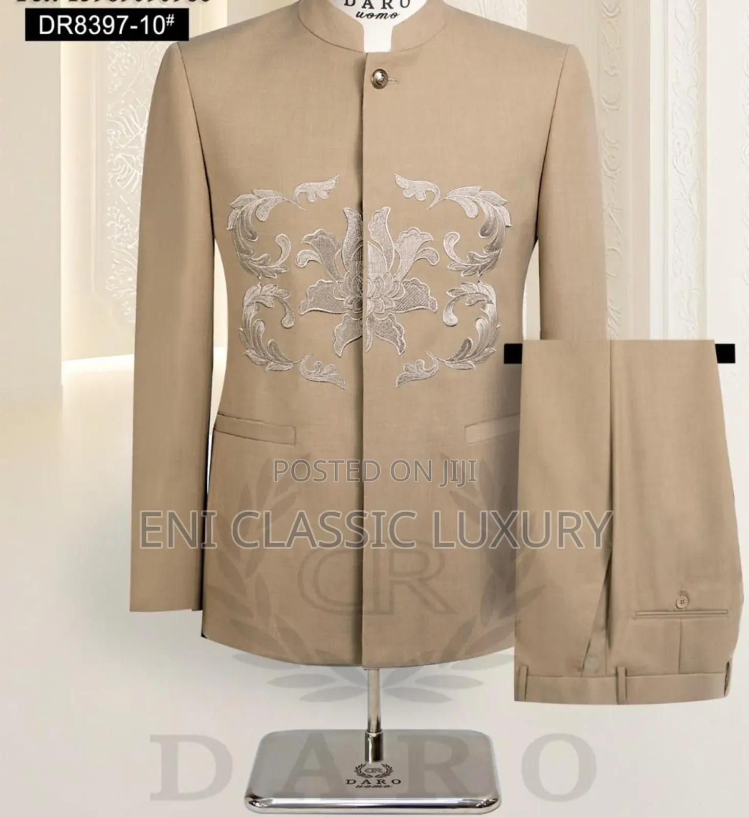 Pure Quality Luxury Men's Saferi Suits Well Branded Package