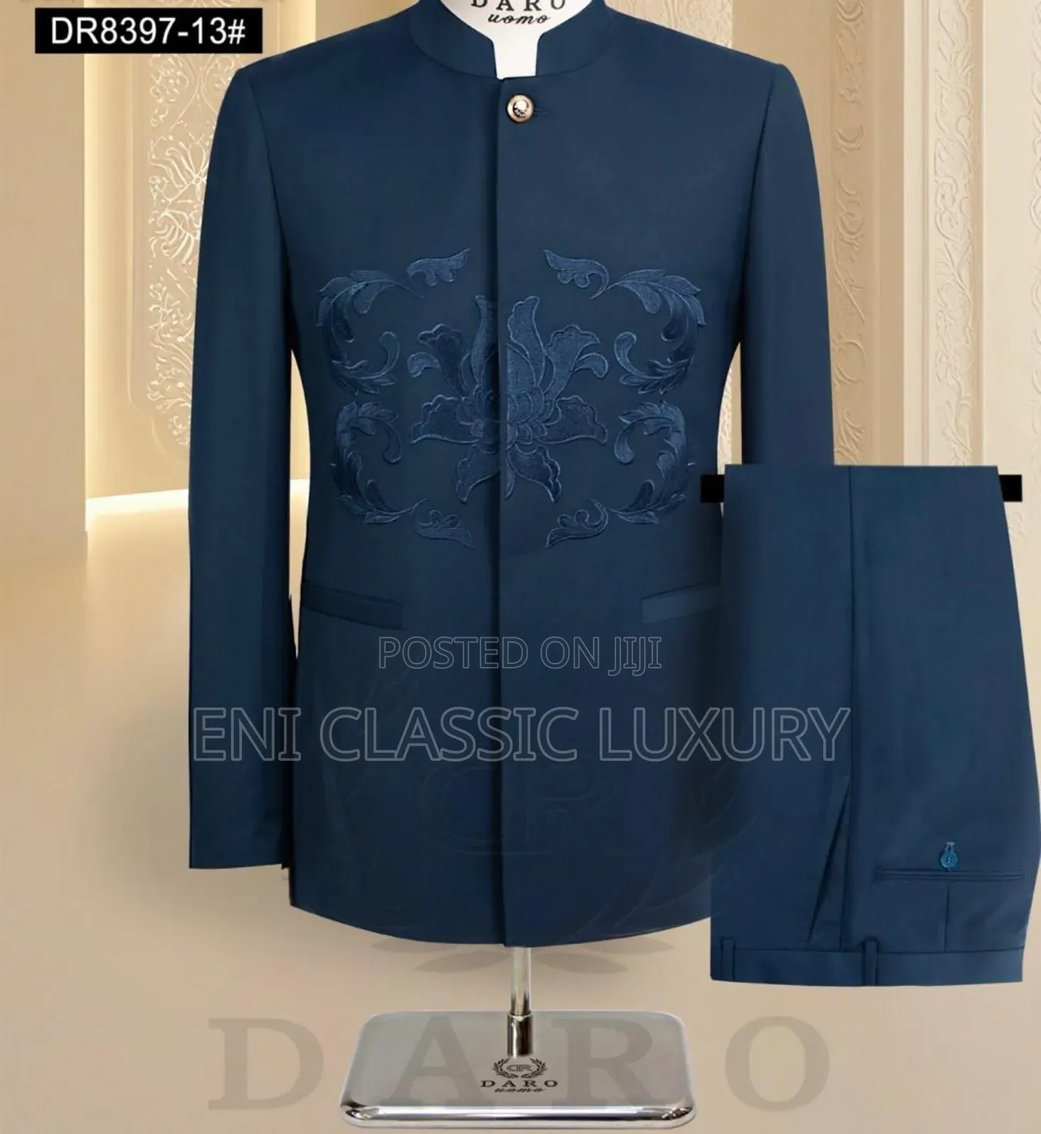 Pure Quality Luxury Men's Saferi Suits Well Branded Package