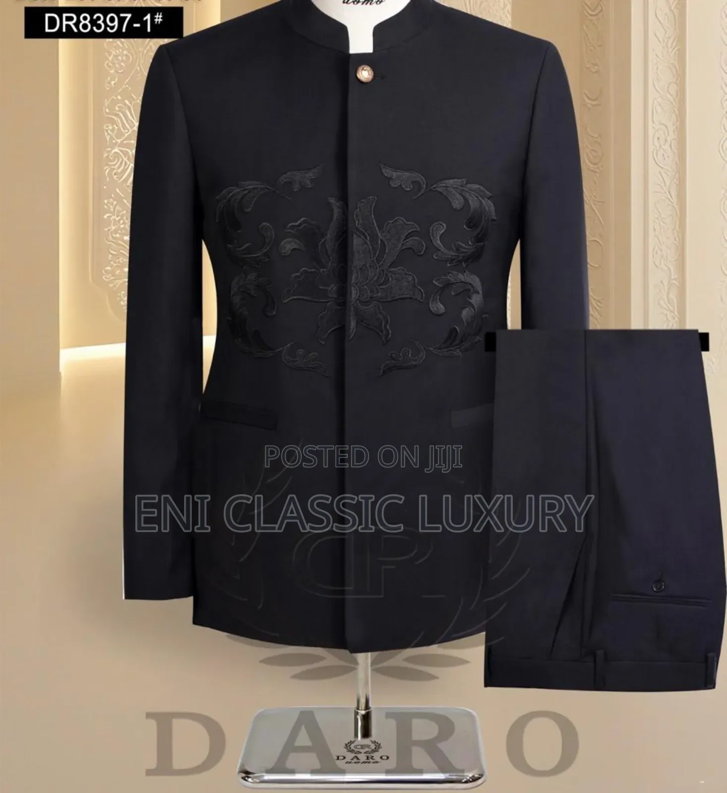 Pure Quality Luxury Men's Saferi Suits Well Branded Package