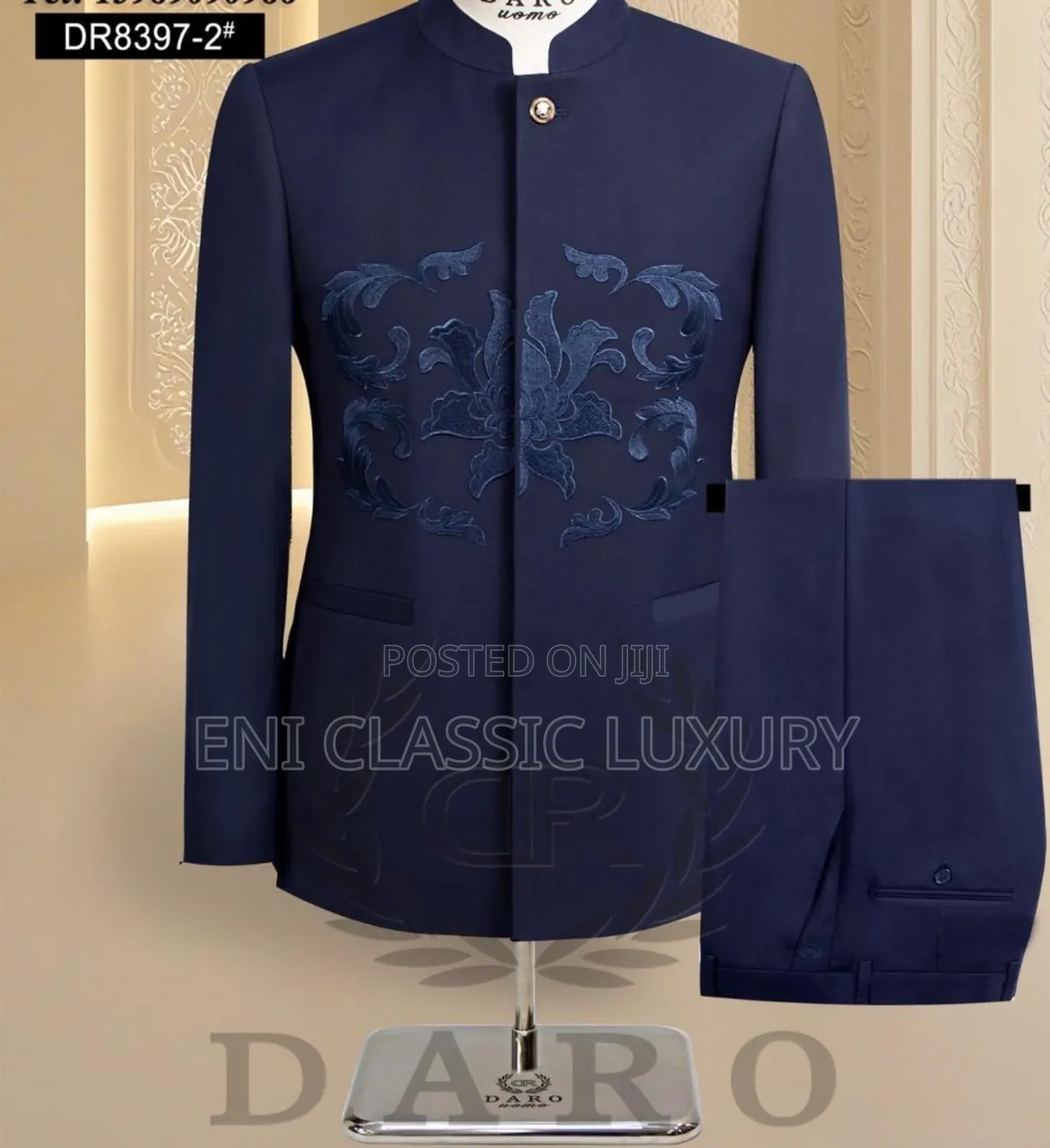 Pure Quality Luxury Men's Saferi Suits Well Branded Package