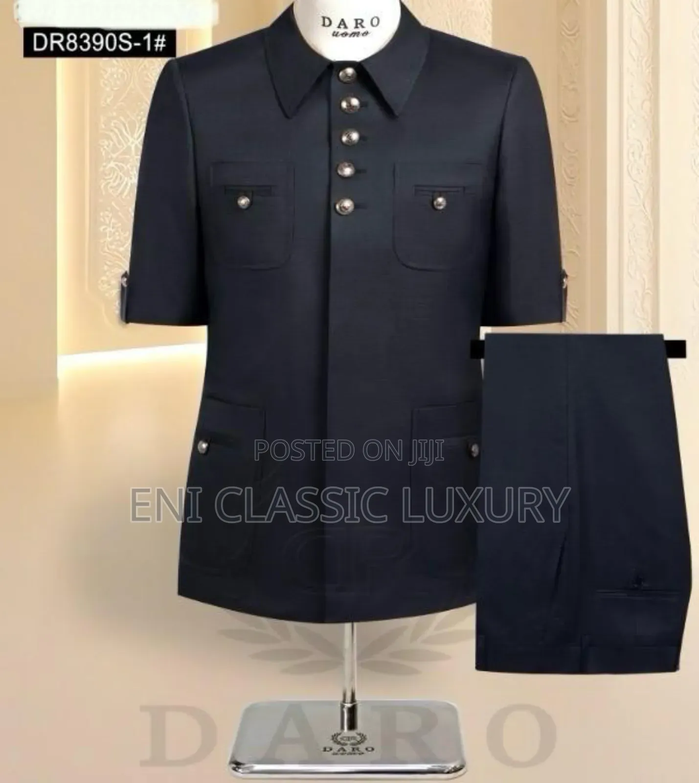 Pure Quality Luxury Men's Saferi Suits Well Branded Package