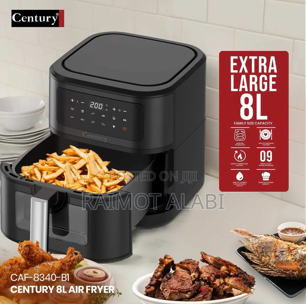 8l Century Air Fryer