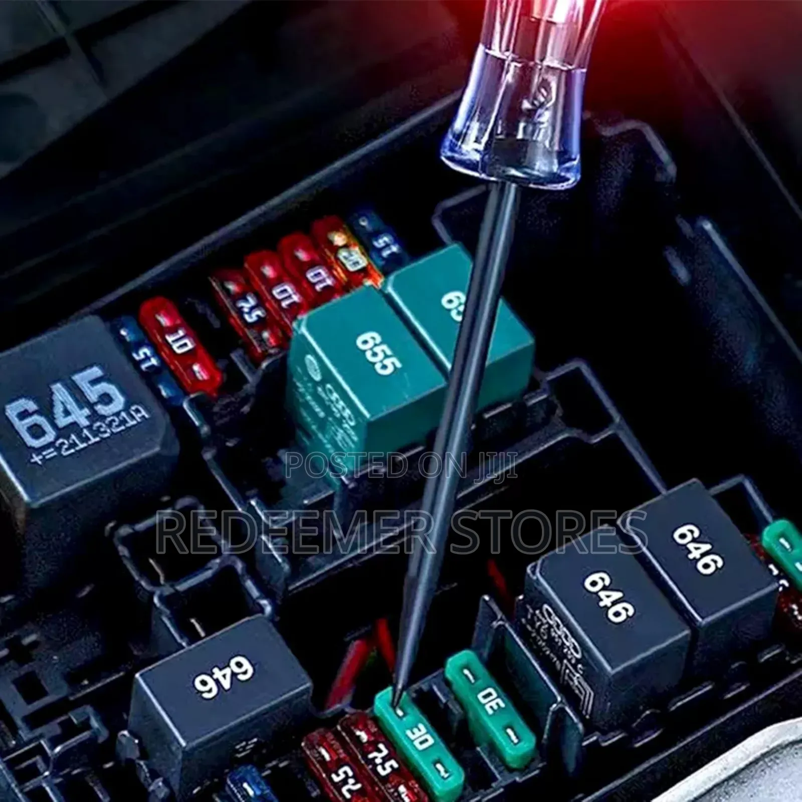 Car Circuit Tester Pen For 6v 12v 24v Dc Voltage