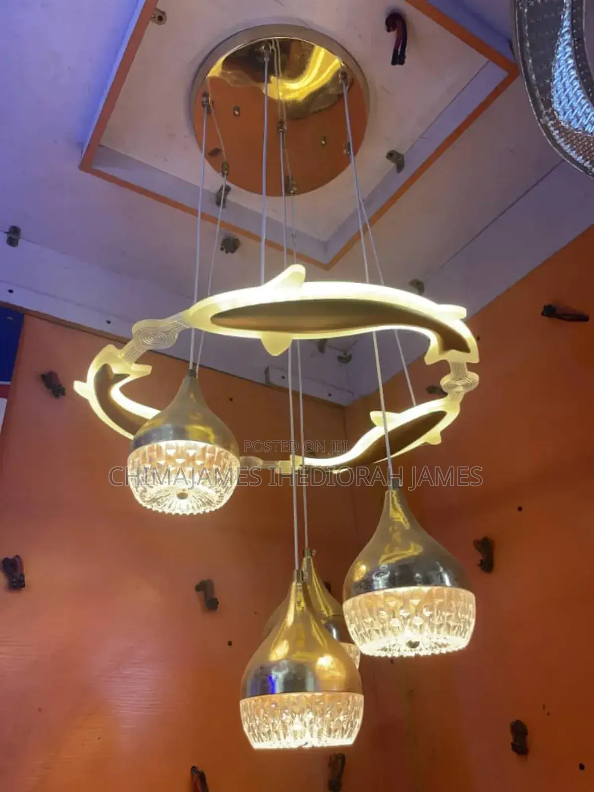 Led Lamp Dining Room Living Ring Dimmable Bedroom Kitchen Interior