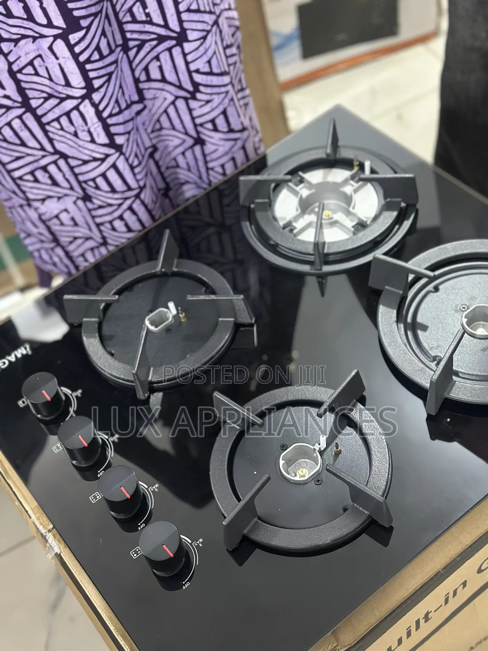 Image Im-60gsb Heat Resistant Built-in Gas Hob